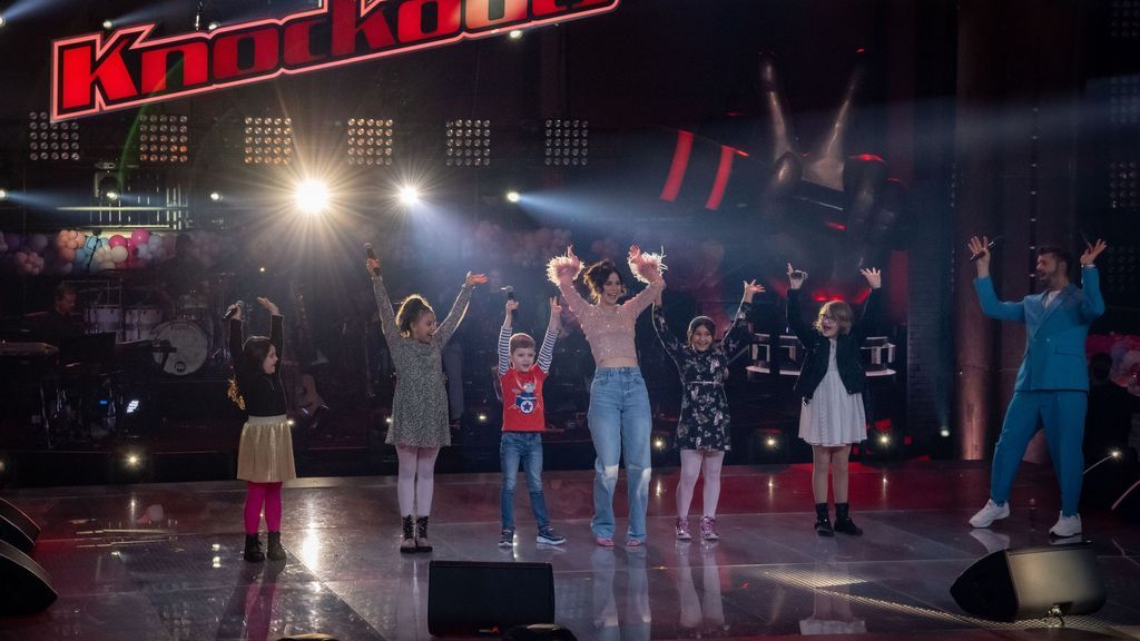Lena mit ihren Talenten bei den Knockouts von "The Voice Kids" 2023