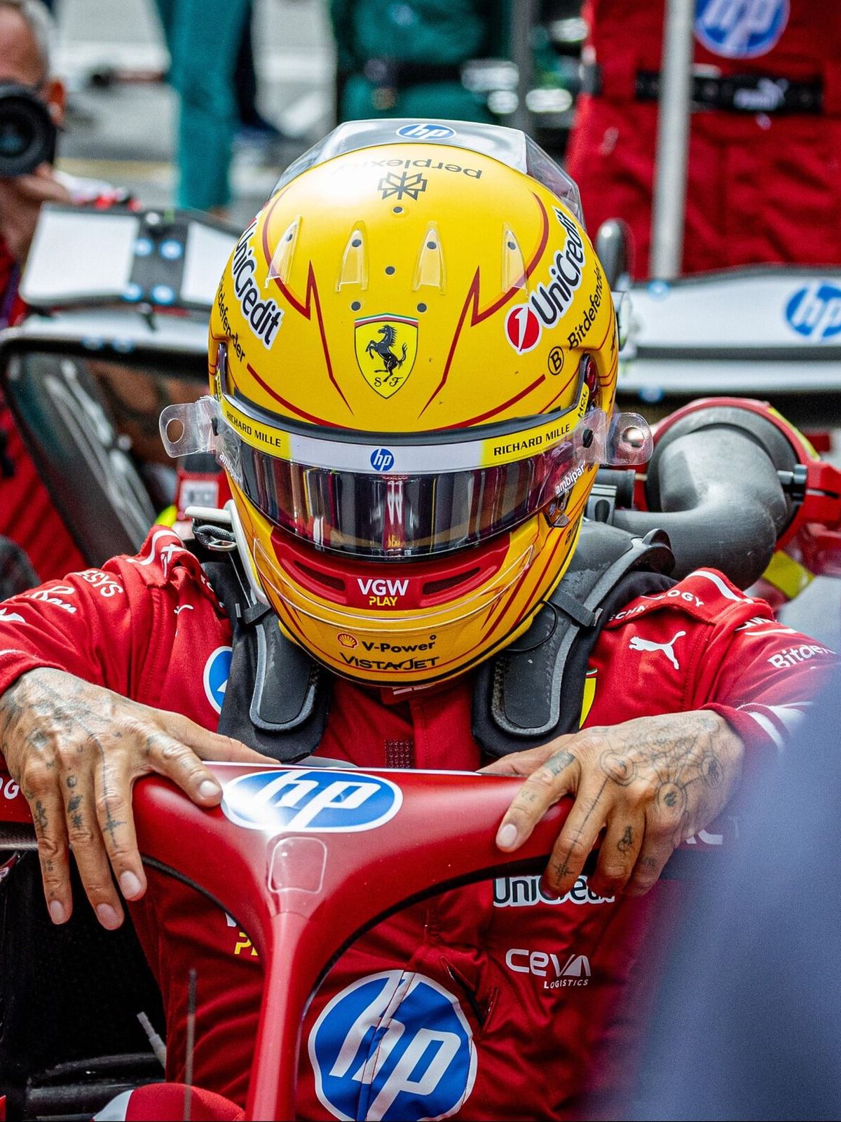 Lewis Hamilton wartet mit Ferrari weiter auf die ganz großen Erfolge