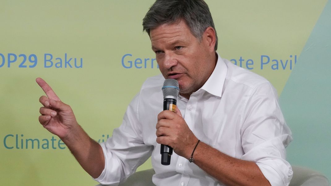 Robert Habeck (Bündnis 90/Die Grünen), Bundesminister für Wirtschaft und Klimaschutz.