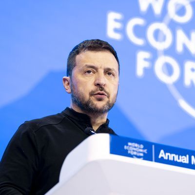 Präsident Wolodymyr Selenskyj auf dem Weltwirtschaftsforum in Davos