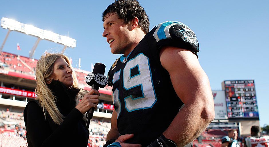 
                <strong>Luke Kuechly (Carolina Panthers)</strong><br>
                Linebacker, 26 Jahre, 6. Saison - Mit sagenhaften 14 Tackles brachte der viermalige Pro-Bowler am 4. Spieltag beim 33:30 die Offense der New England Patriots zur Verzweiflung. Zum 20:17 gegen die Atlanta Falcons am vergangenen Wochenende steuerte er elf Tackles bei - damit schraubte der First-Round-Pick des Draft 2012 seine Bilanz auf sagenhafte 65 in acht Einsätzen.
              