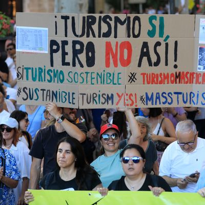 Demo gegen Massentourismus auf Mallorca