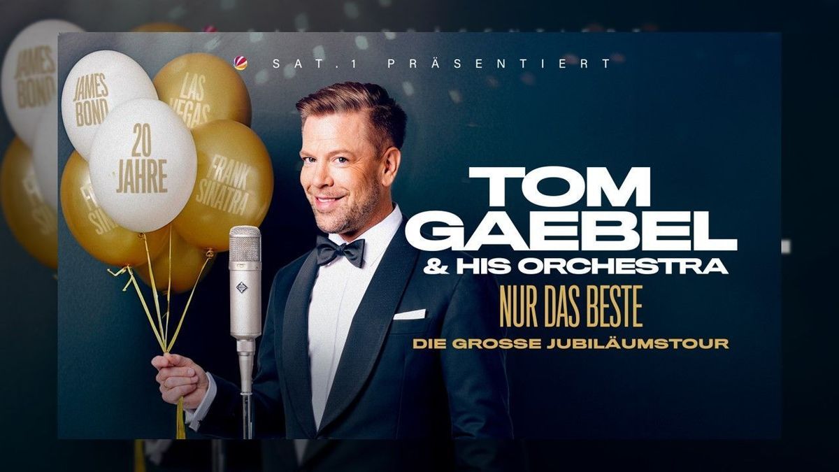 Tom Gaebel alias „Dr. Swing“ bringt zum Jubiläum „NUR DAS BESTE“