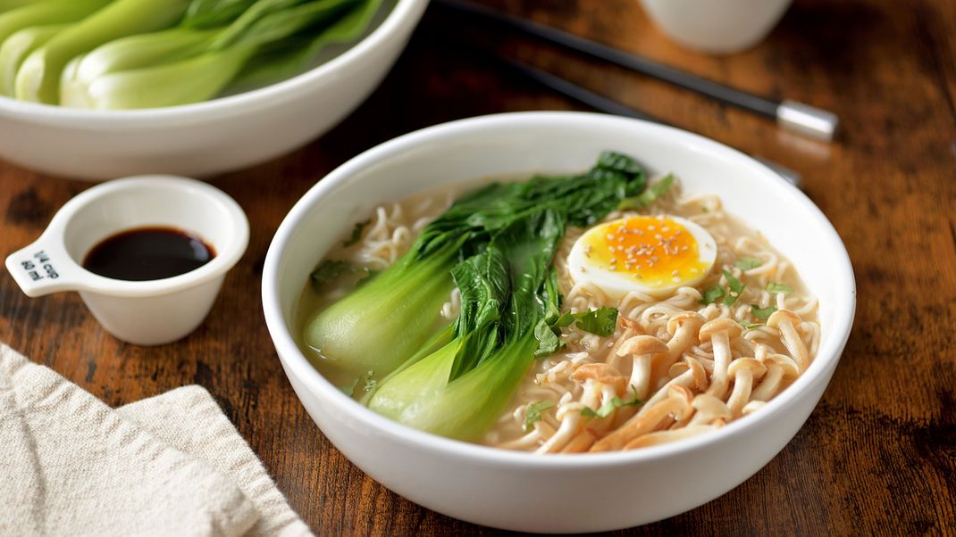 Ramen sind hierzulande wahnsinnig beliebt. Noch leckerer werden sie dir in dieser selbstgemachten Suppe schmecken. 