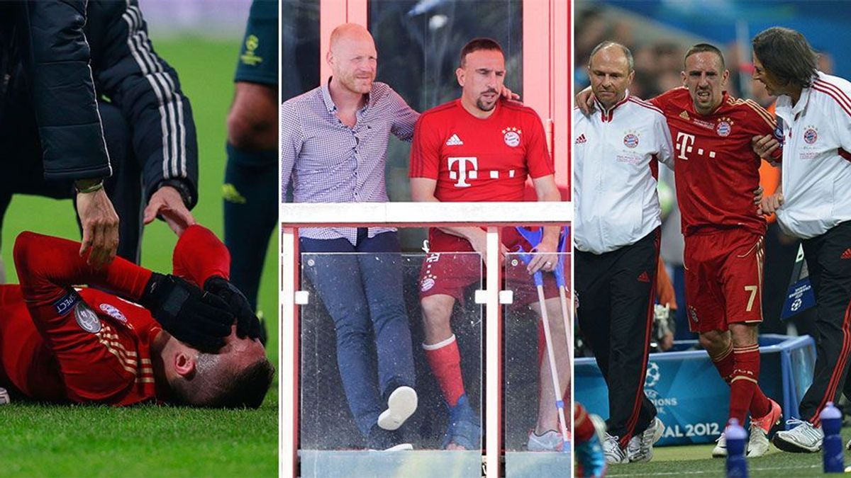 Frank Ribery: Seine Leidensgeschichte