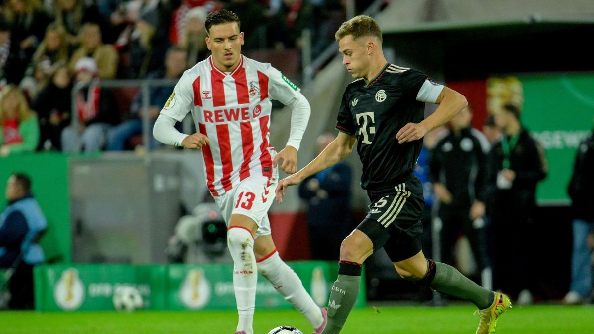 Said El Mala  (l.) beginnt