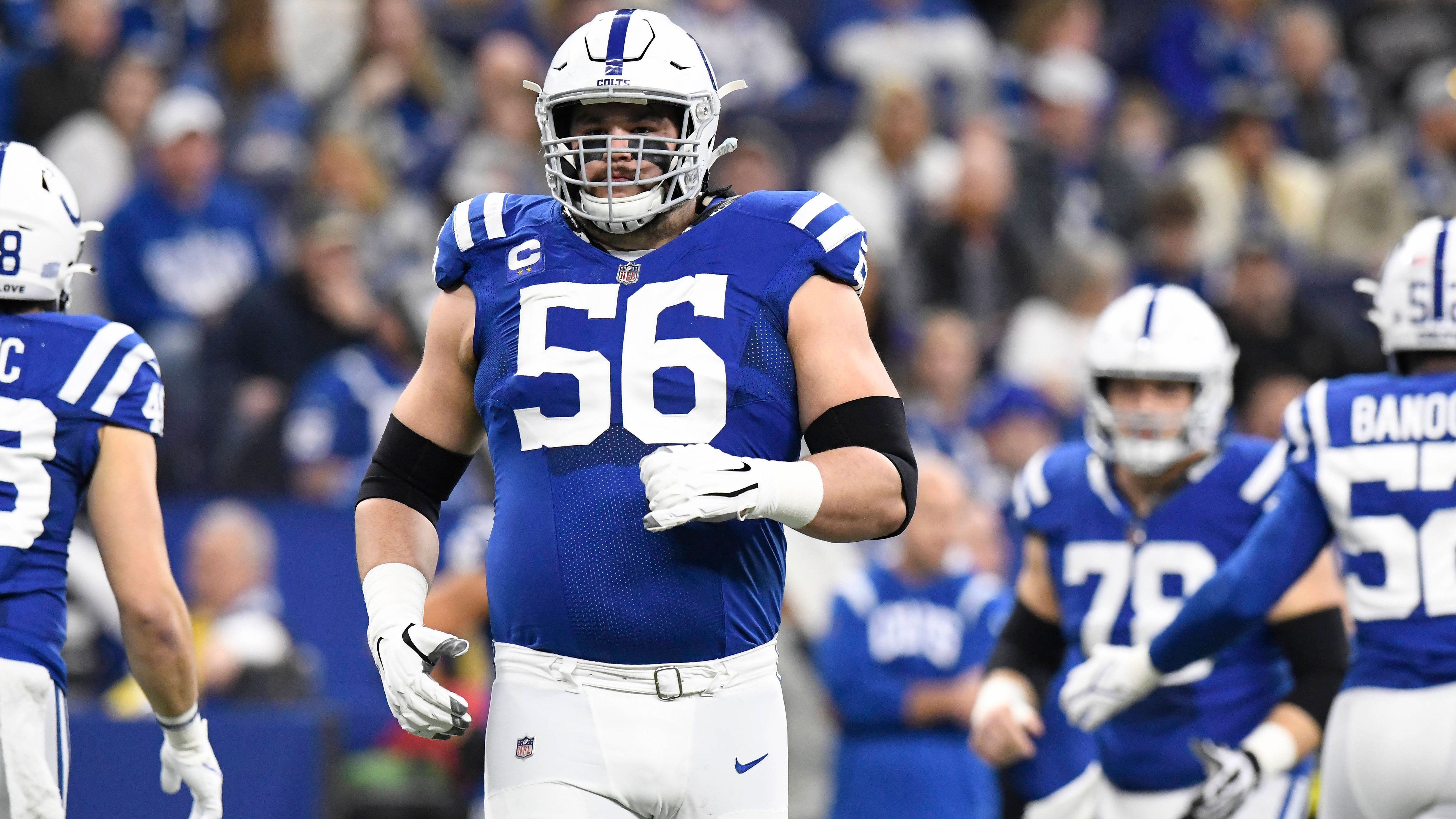 
                <strong>Platz 3: Quenton Nelson - Guard, Indianapolis Colts</strong><br>
                &#x2022; Ranking im vorigen Jahr: 1. Platz<br>&#x2022; Statistiken in der Saison 2022: 5 zugelassene Sacks, 91 Prozent Pass Block Win Rate<br>
              