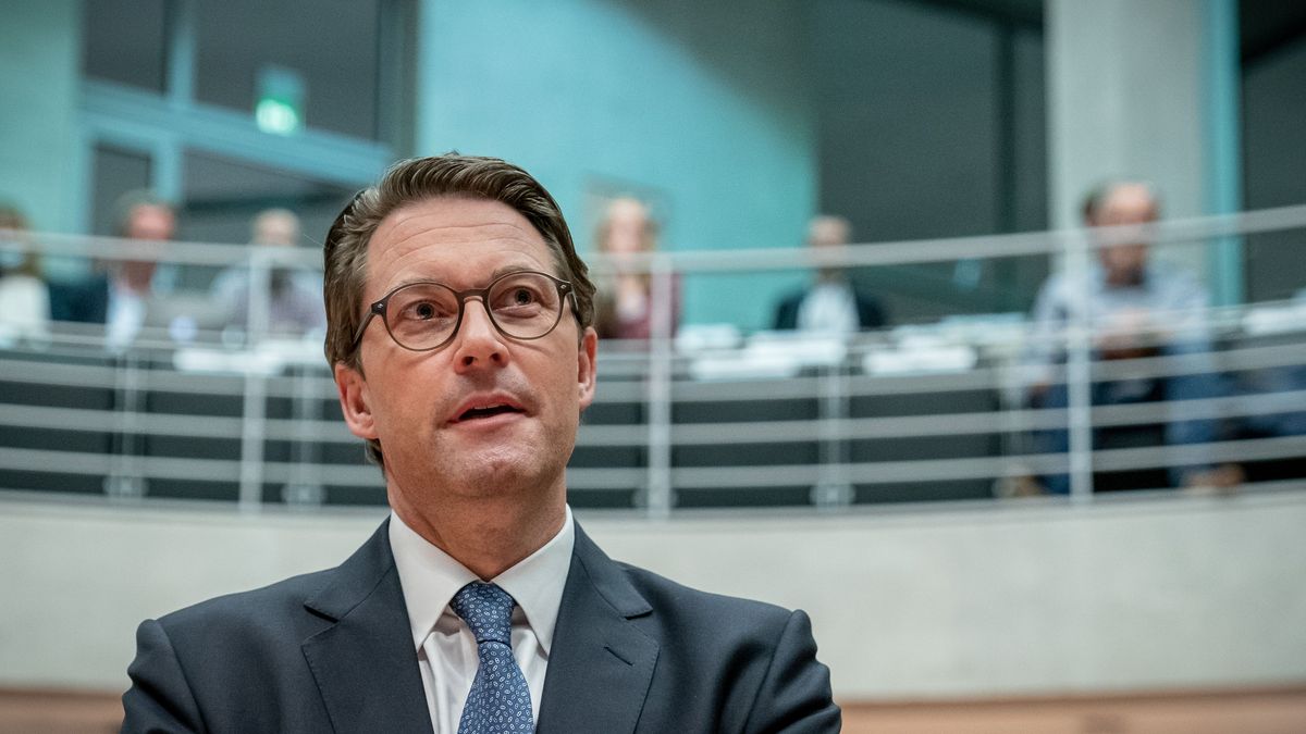 Andreas Scheuer (CSU), damals Bundesminister für Verkehr und digitale Infrastruktur, kommt als Zeuge zum Maut-Untersuchungsausschuss des Bundestags.