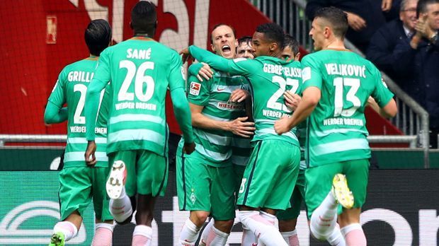 
                <strong>Platz 5 - SV Werder Bremen</strong><br>
                Platz 5 - SV Werder BremenAnzahl der Rückstände: 19Punkte nach Rückstand: 11 (zwei Siege, fünf Remis, zwölf Niederlagen)
              