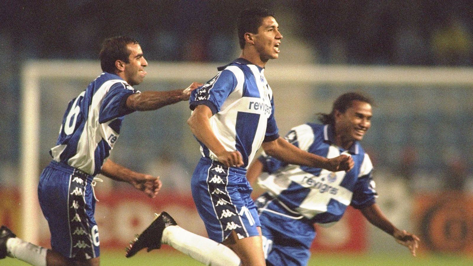 
                <strong>Platz 9 (geteilt) - Portugal: FC Porto</strong><br>
                &#x2022; Anzahl der Meistertitel in Serie: 5 - <br>&#x2022; Zeitpunkt der Meister-Serie: 1995-1999<br>
              