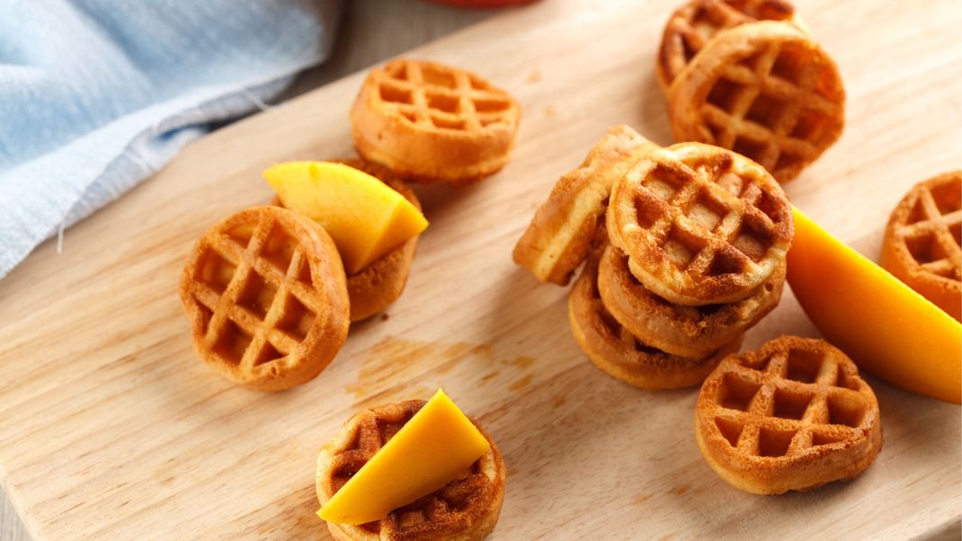 Waffelkekse ruckzuck selber backen: Mit diesem Rezept dauert's nur 5 Minuten!