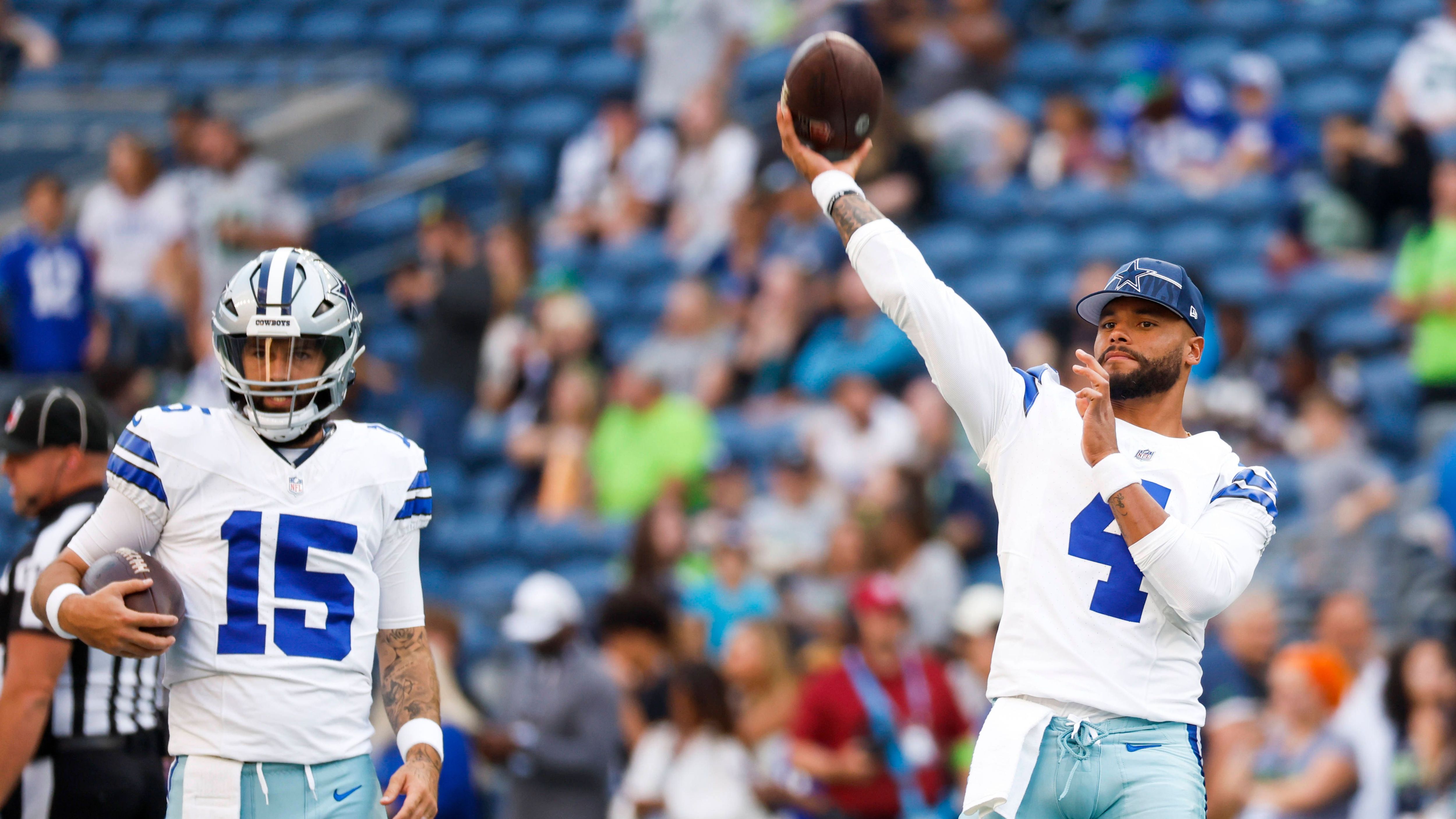 <strong>NFL: Diese Quarterbacks sind am längsten bei ihren Teams</strong><br>Einige legendäre Quarterbacks wie beispielsweise Terry Bradshaw oder Dan Marino spielten ihr Leben lang nur für eine Mannschaft. Das ist jedoch nicht die Regel. <strong><em>ran</em></strong> zeigt, wie lange die jetzigen Quarterbacks bei ihren Teams sind.