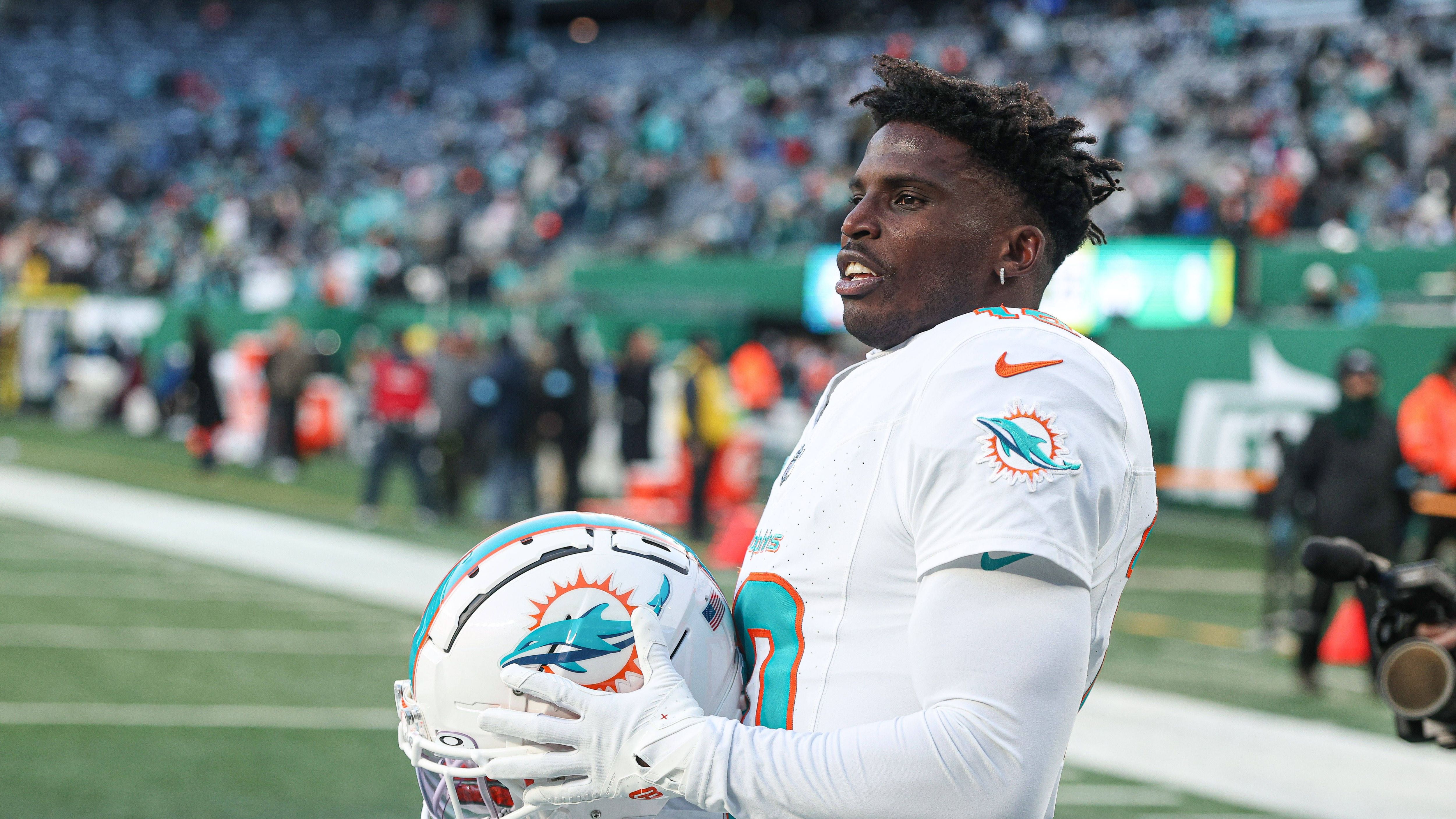 <strong>Team: Miami Dolphins</strong><br>Letzter All-Pro-Receiver: Tyreek Hill<br>Saison: 2023