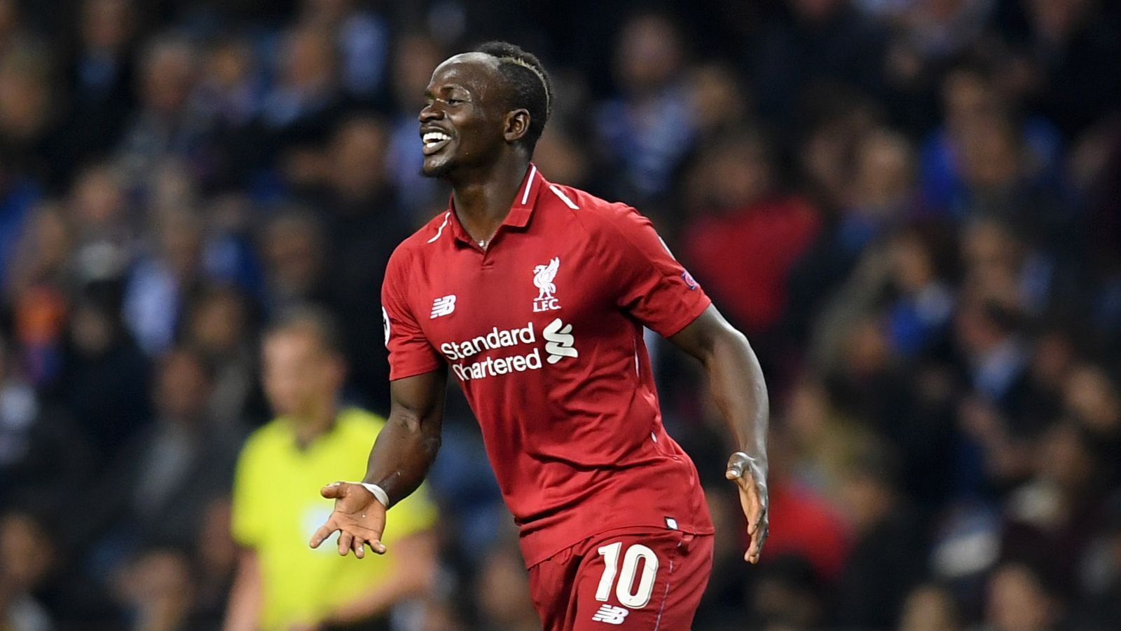 
                <strong>Sturm: Sadio Mane (FC Liverpool)</strong><br>
                Absolvierte Spiele im Wettbewerb 2018/19: 13
              