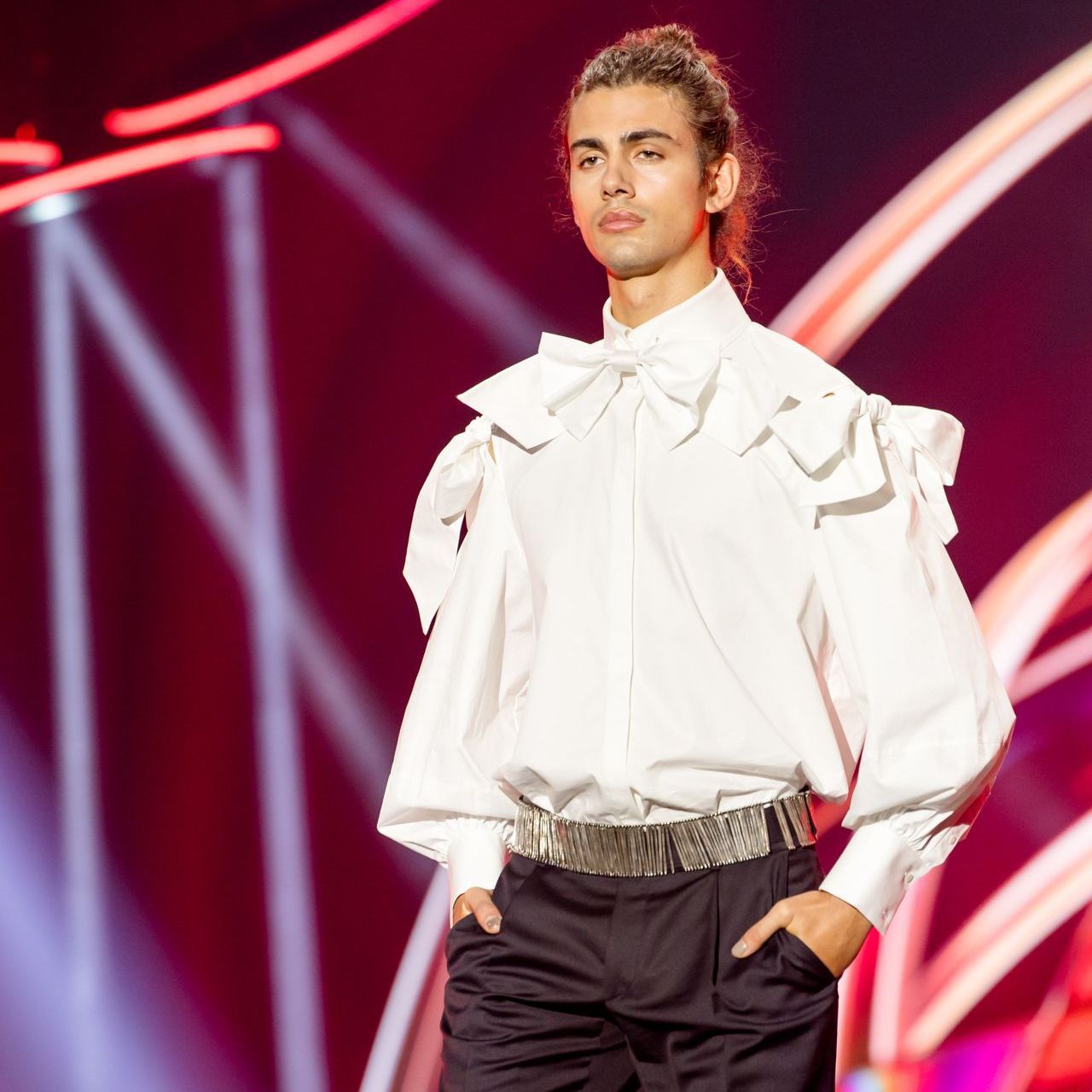 Feiert in Folge 4 sein Fashion-Show-Debüt: Topmodel-Anwärter Gabriel.