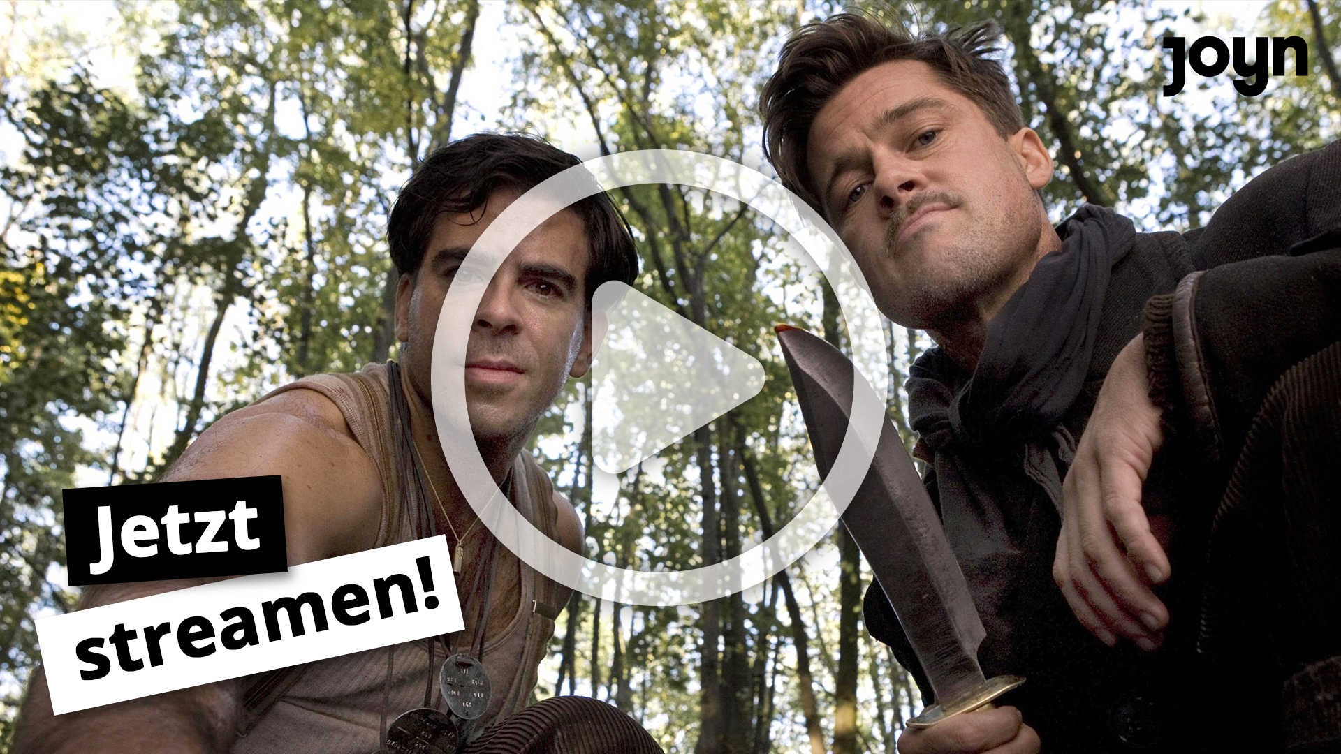 Schaue „Inglourious Basterds“ auf Joyn