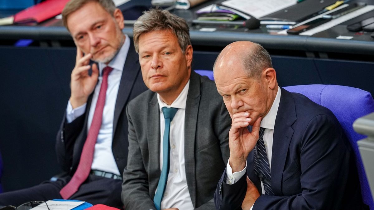 Scholz, Lindner und Habeck