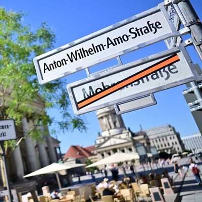 Vor der Umbenennung der Berliner Mohrenstraße
