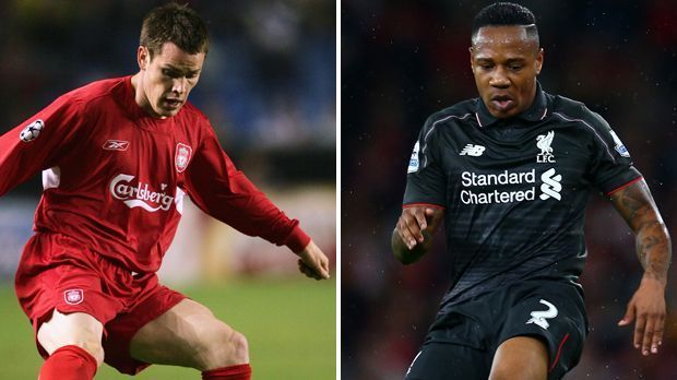 
                <strong>Rechter Verteidiger: Stephen Finnan vs. Nathaniel Clyne.</strong><br>
                Rechter Verteidiger: Stephen Finnan vs. Nathaniel Clyne. Finnan fällt bei den "Reds" nie besonders auf, spielt allerdings konstant. Der 24-jährige Clyne zählt zu den vielversprechendsten Außenverteidigern der Premier League und ist dem Klub im Sommer rund 18 Mio. Euro wert. Wegen des Potenzials Vorteil Clyne -2005 vs. 2015: 2:2.
              