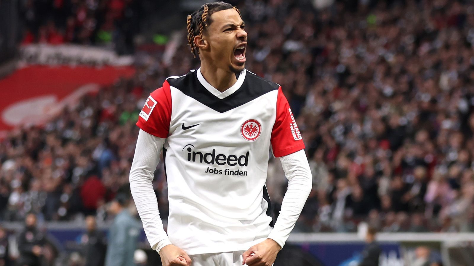 <strong>Platz 3 (geteilt): Hugo Ekitike - plus 10 Millionen Euro</strong><br>Klub: Eintracht Frankfurt<br>Aktueller Marktwert: 40 Millionen Euro