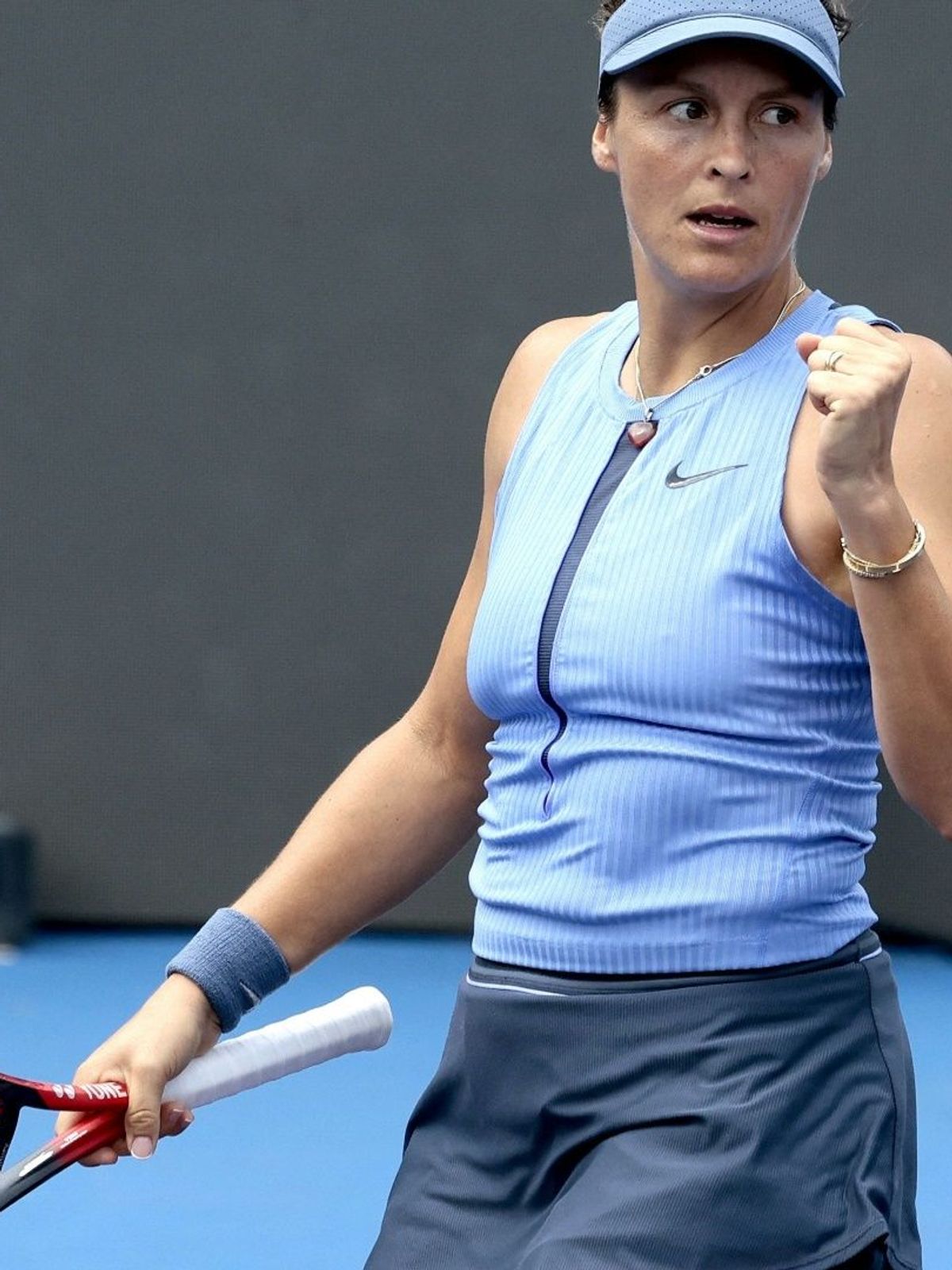 Tatjana Maria grüßt von der Spitze