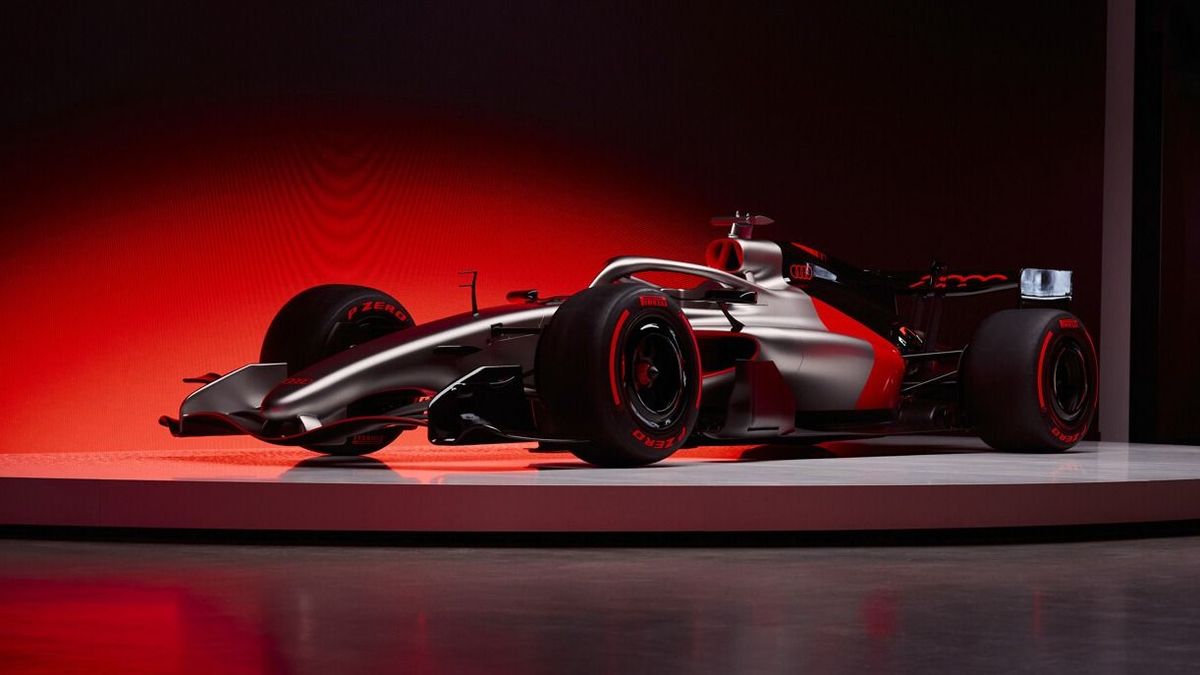 Audi-Designstudie R26 für die Formel-1-Saison 2026