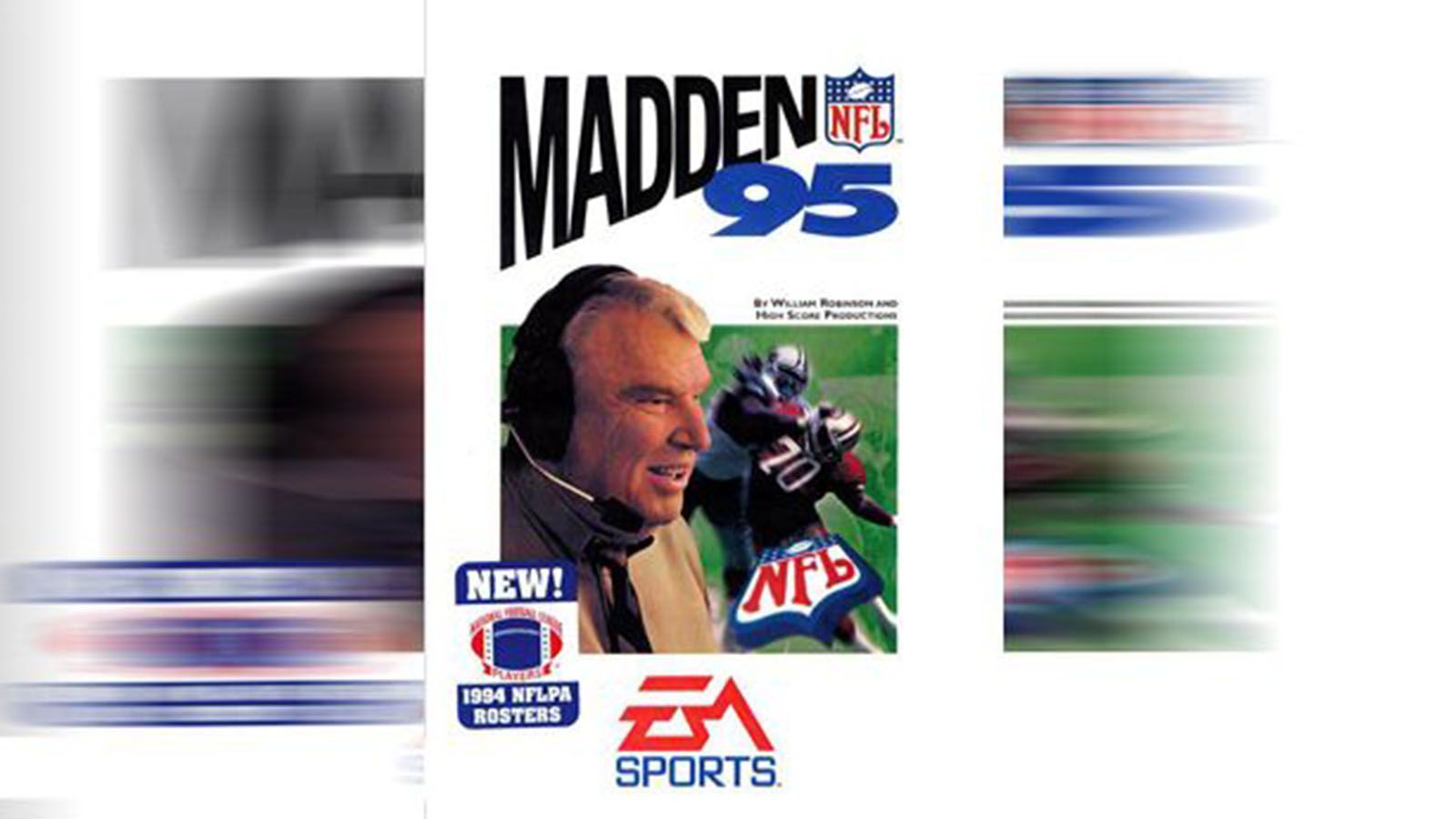 
                <strong>Madden NFL 95</strong><br>
                Madden NFL 95 - Cover: John Madden.
              