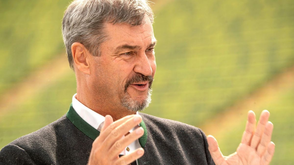 Bayerns Ministerpräsident Markus Söder