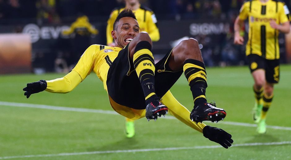 
                <strong>Pierre-Emerick Aubameyang</strong><br>
                Pierre-Emerick Aubameyang: Aubameyang ist der erste Dortmunder Verteidiger. Konsequent läuft er die Ingolstädter Innenverteidiger - und oft auch Towart Hansen - an. In Sachen Abschluss dauert es bis zur 13. Minute, bis der Gabuner auffällig wird - und prompt klingelt's: Nach schöner Vorarbeit von Schmelzer vollstreckt Auba im Stile eines Torjägers und markiert Saisontor 23. Ein ungenauer Pass des Angreifers macht nach einer guten halben Stunde einen aussichtsreichen Dortmunder zunichte. Sorglos, als er Leckie nach einer FCI-Ecke ziehen lässt, und der Australier so fast den Ausgleich für die Schanzer köpft. ran-Note: 3
              