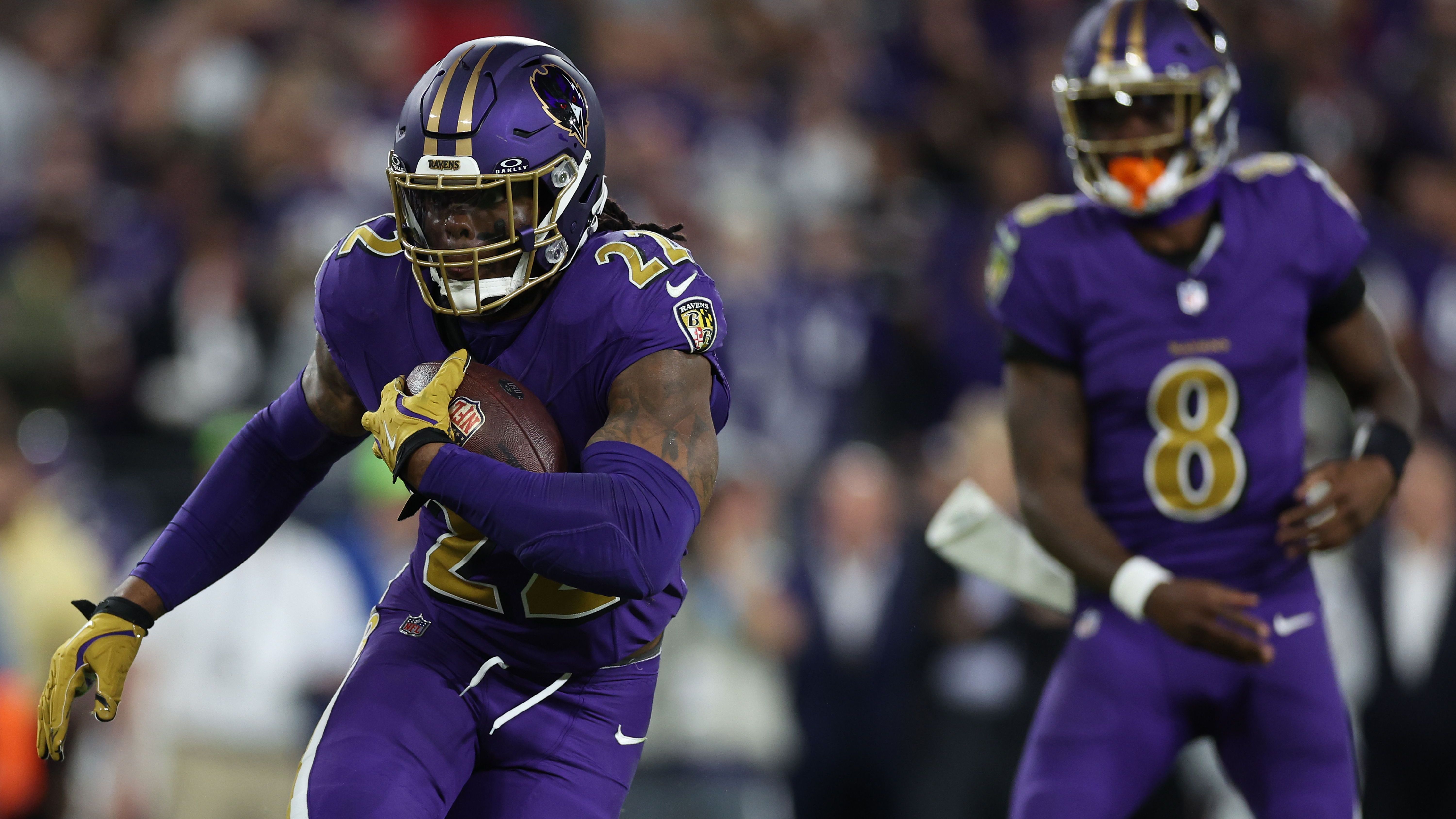 <strong>7. Platz (geteilt): Baltimore Ravens</strong><br>Conversion Percentage: 66,67 Prozent