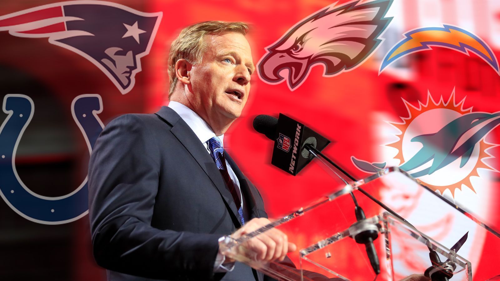 
                <strong>NFL Draft 2020: Diese Teams könnten nach oben traden</strong><br>
                Der NFL Draft 2020 (live auf ProSieben MAXX und ran.de) wird in diesem Jahr zwar in abgespeckter Form stattfinden, auf spektakuläre Trades können wir uns allerdings trotzdem freuen. Einige Teams werden versuchen ihre Wunschspieler zu bekommen, indem sie sich in der Draft-Reihenfolge nach oben traden und Picks tauschen. ran.de nennt sieben Kandidaten, die in der ersten Runde einen Sprung nach vorne machen könnten.
              