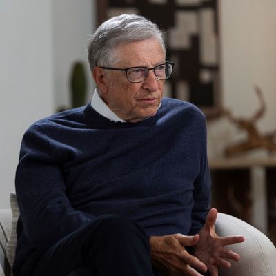 Microsoft-Gründer Bill Gates bei Interview