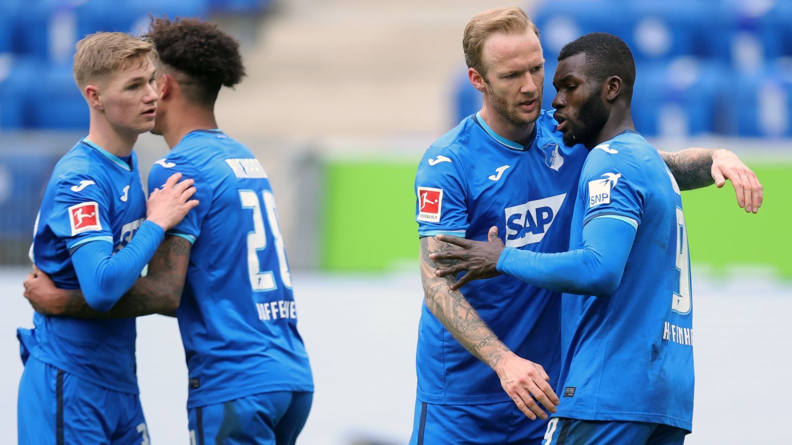 
                <strong>TSG 1899 Hoffenheim</strong><br>
                &#x2022; Durchschnittlicher Tabellenplatz der Bundesliga-Gegner des Restprogrammes: 16,66 - <br>&#x2022; Stärkster Gegner des Restprogrammes: Arminia Bielefeld (aktuell Platz 15) - <br>&#x2022; Schwächster Gegner des Restprogrammes: FC Schalke 04 (aktuell Platz 18) -<br>&#x2022; Verbleibende Gegner: FC Schalke 04 (H, 18.), Arminia Bielefeld (A, 15.), Hertha BSC (H, 17.) -<br>
              