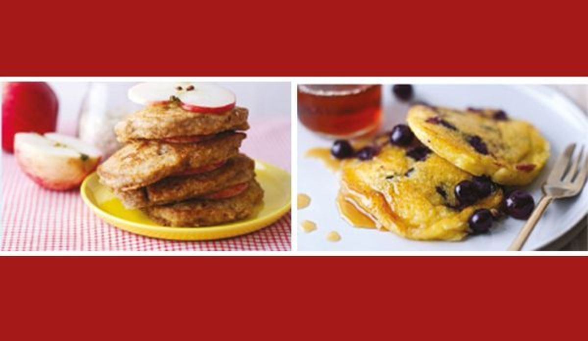 Cynthia Barcomi: Blueberry Cornmeal Pancakes
