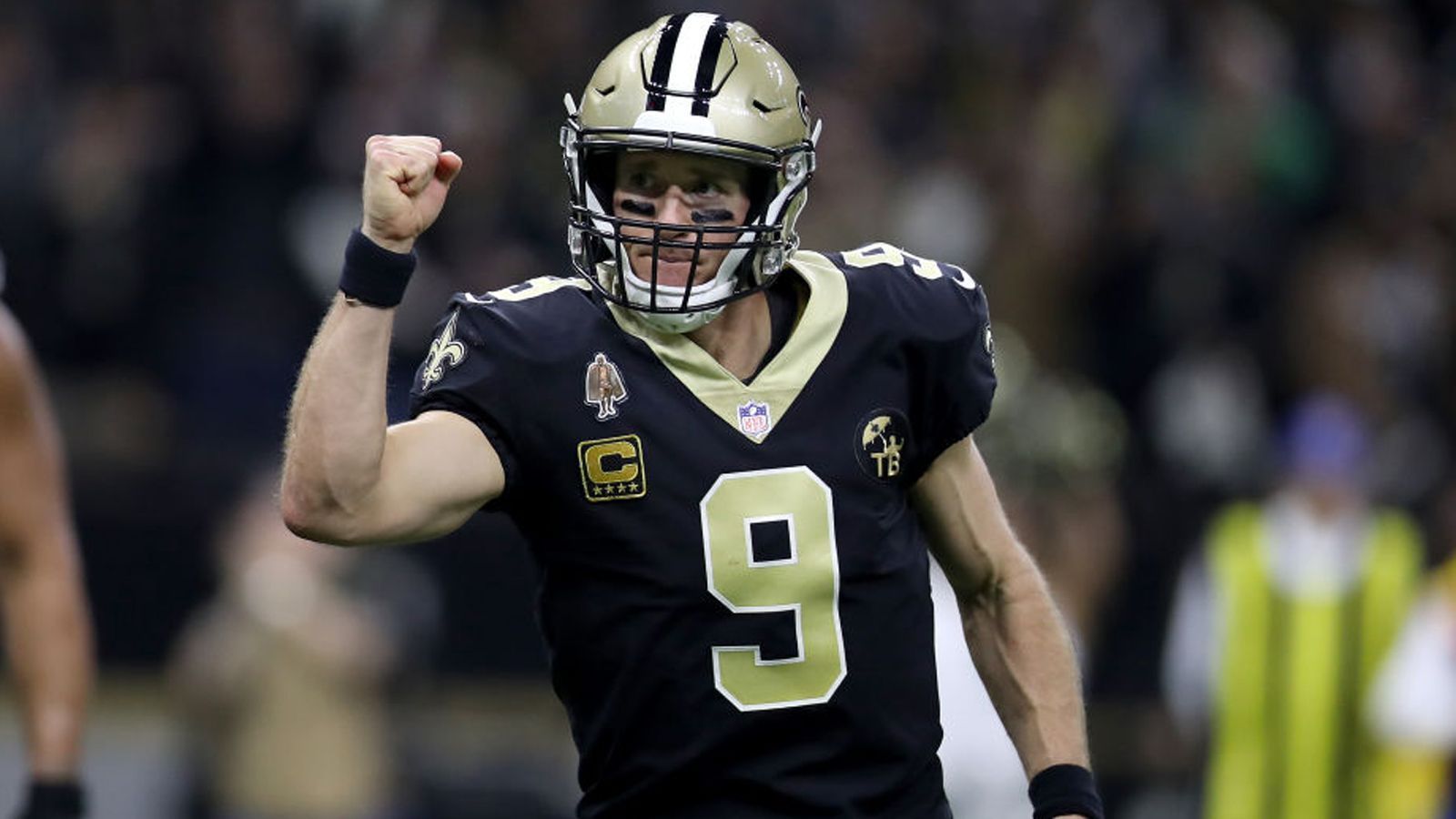 
                <strong>New Orleans Saints</strong><br>
                Drew Brees (491 Touchdown-Pässe)     
              