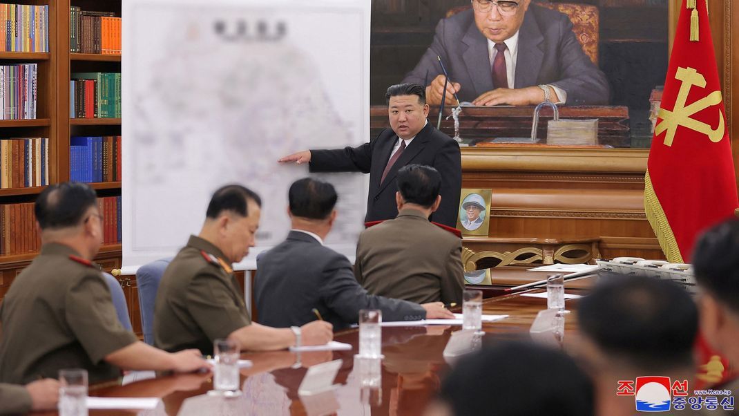 Kim Jong-un will die Kriegsvorbereitungen in Nordkorea vorantreiben.