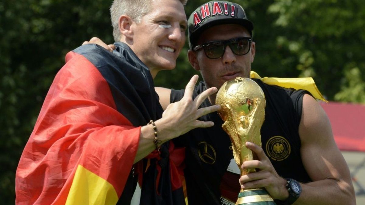 Schweinsteiger und Podolski haben "das Größte erreicht"