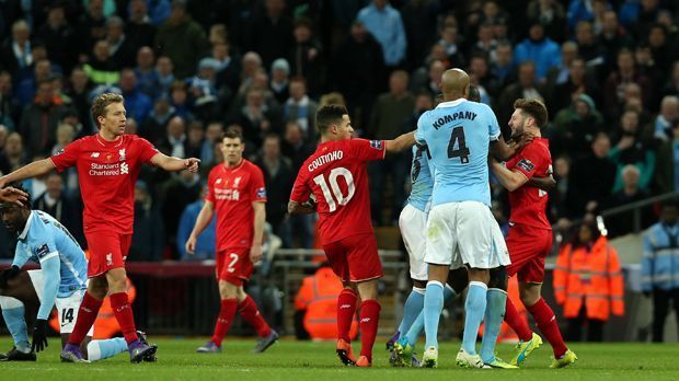 
                <strong>Liverpool gegen City</strong><br>
                Bereits Anfang 2016 hatte er die Chance auf eine erste Trophäe, verlor im Ligapokal aber gegen Manchester City nach einem dramatischen Elfmeterschießen.
              