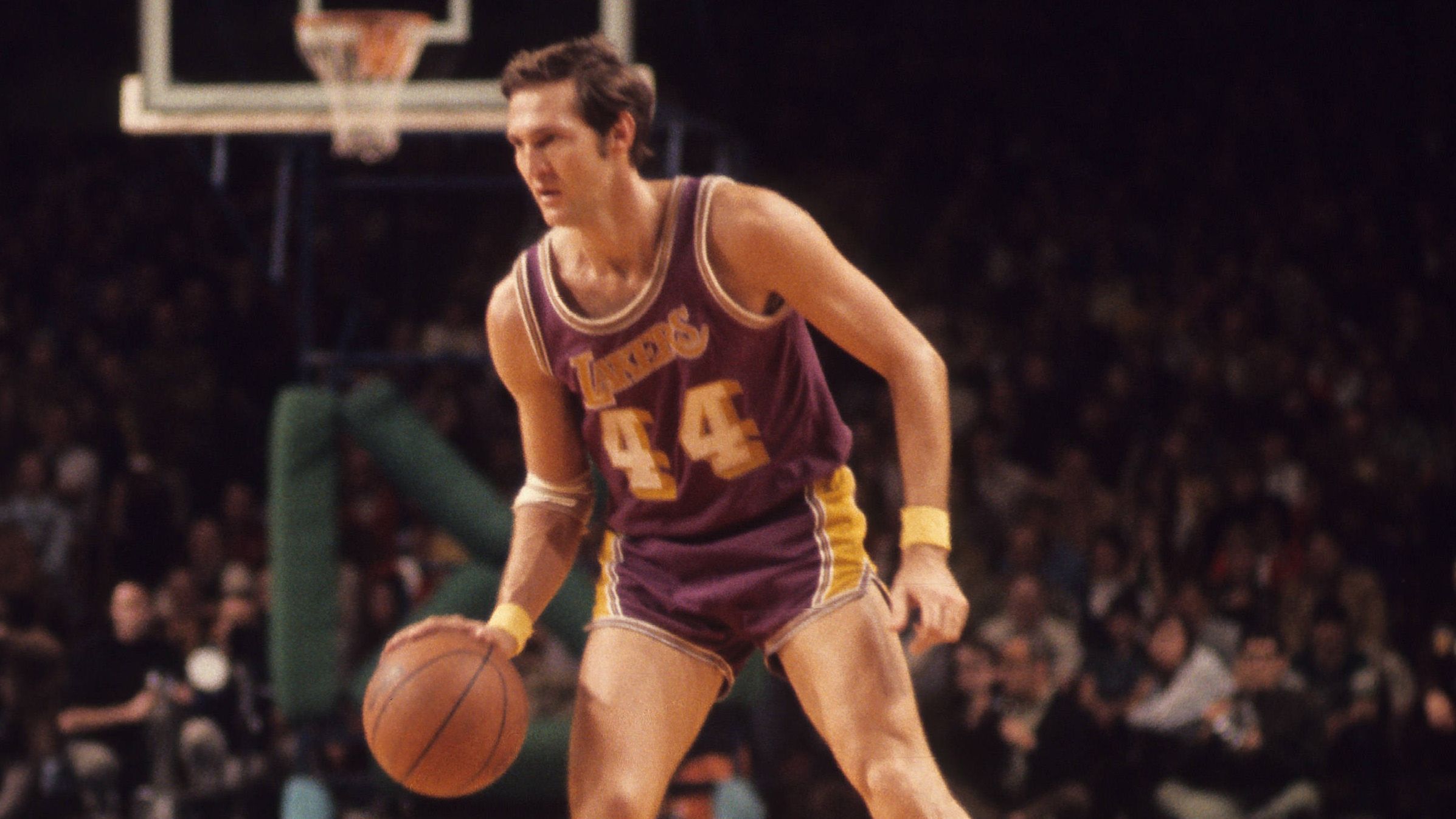 <strong>Platz 7 (geteilt): Jerry West</strong><br>All-Star-Teilnahmen: 14<br>in der NBA aktiv: 1960 - 1974<br>Team: Los Angeles Lakers