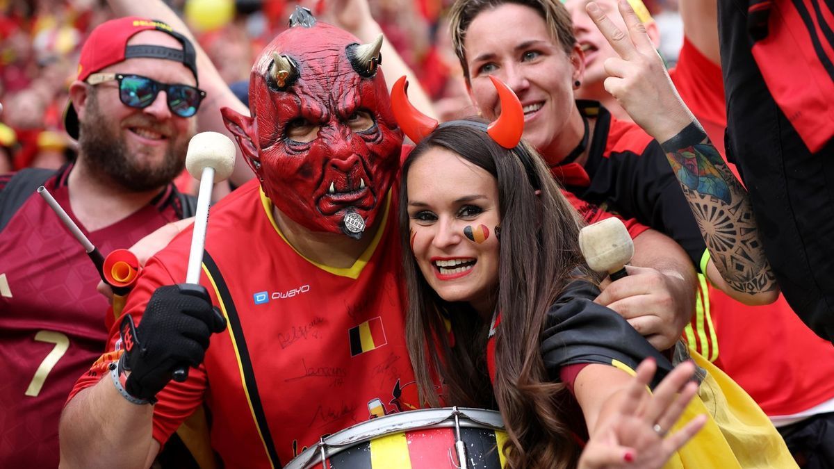 Fans Belgien