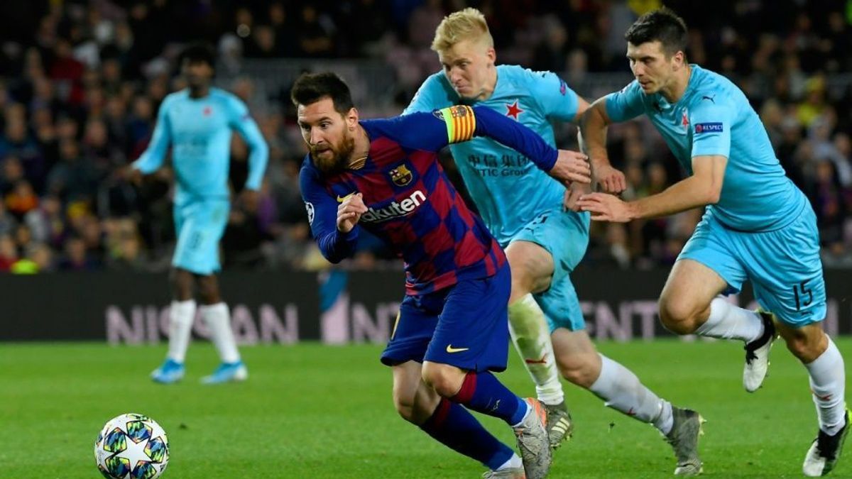 Barca kommt nicht über ein 0:0 gegen Slavia Prag hinaus