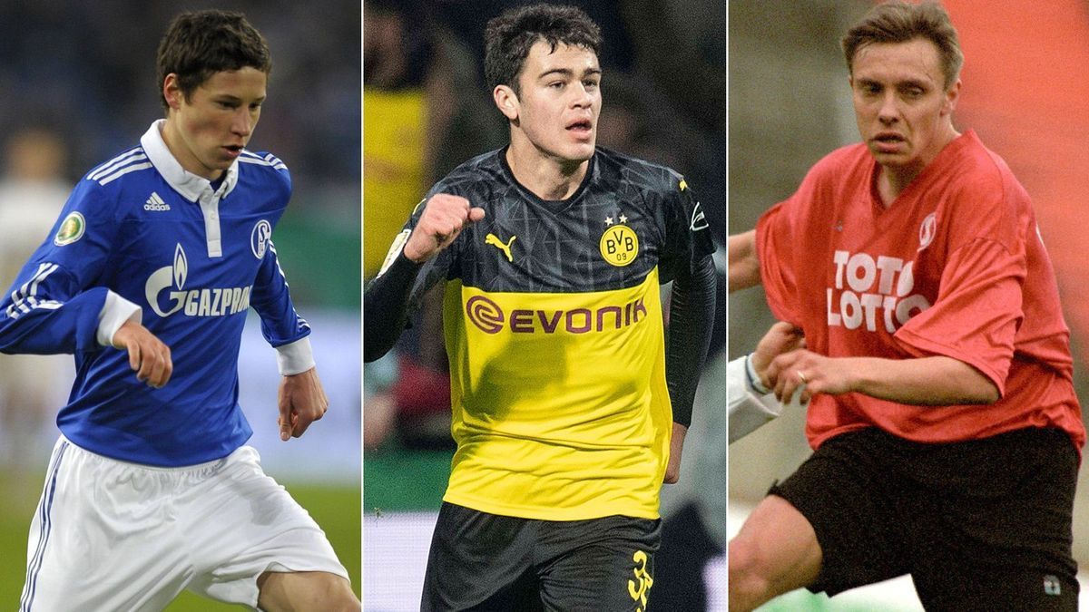 Top 10: Die jüngsten Torschützen im DFB-Pokal seit 1963