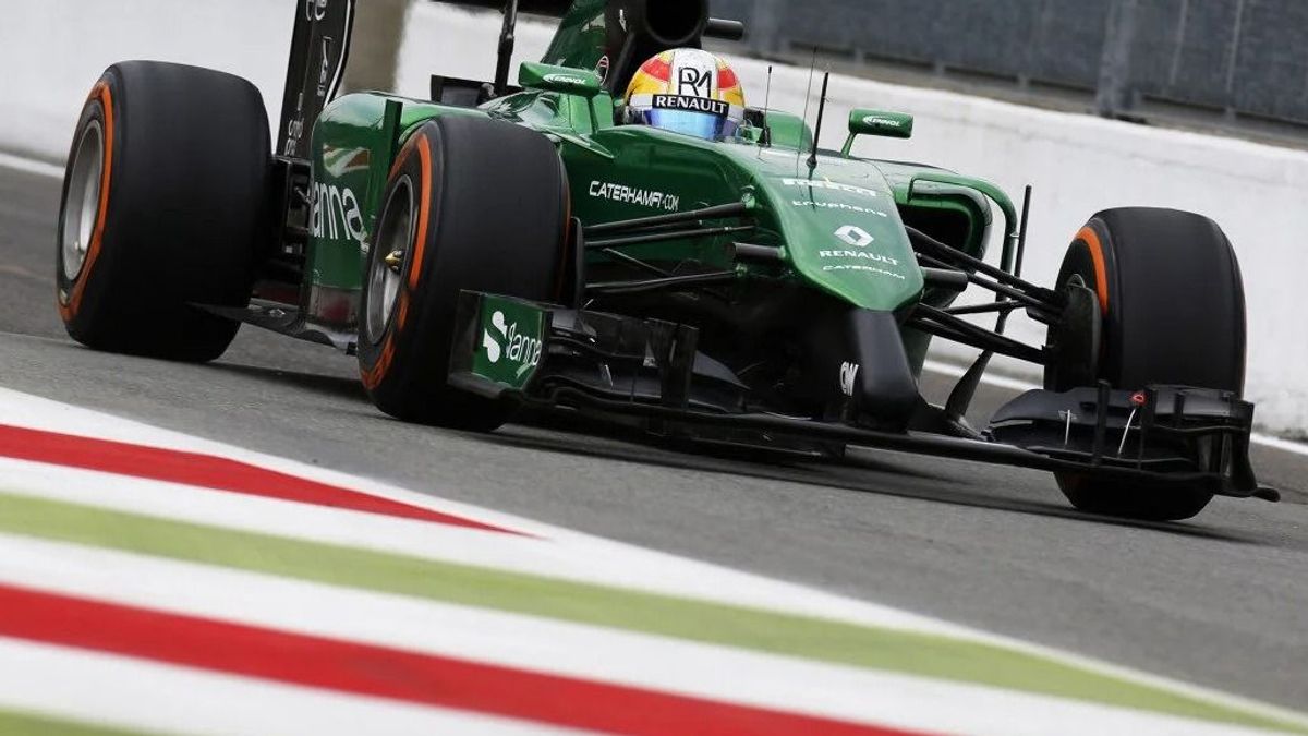 Roberto Merhi im Caterham CT05 in der Formel-1-Saison 2014