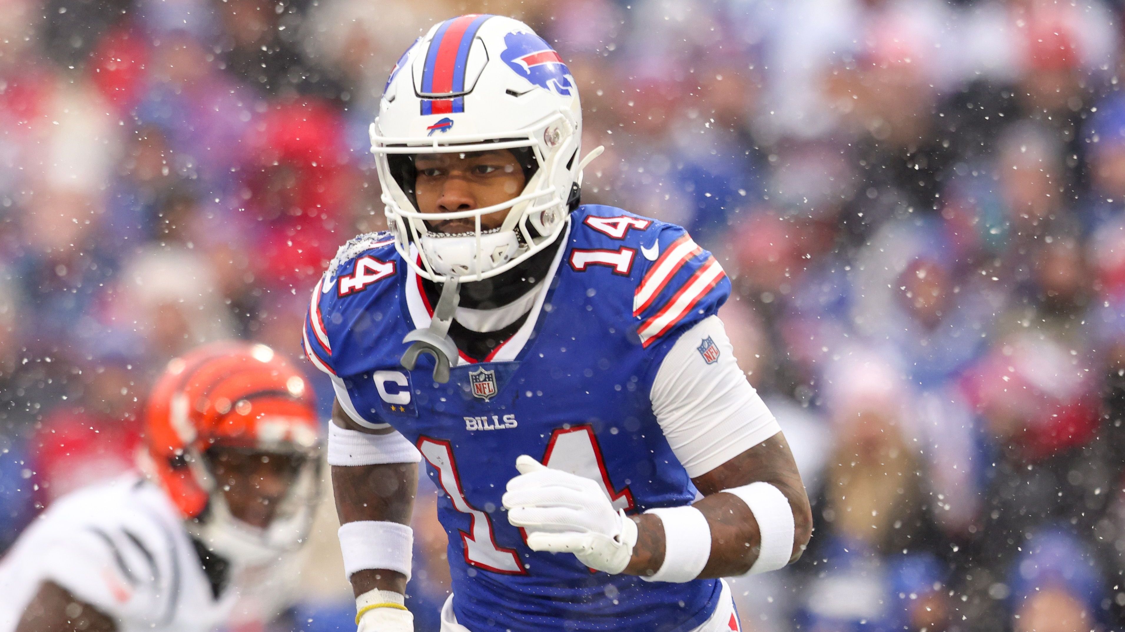 <strong>Buffalo Bills: Stärken (Offensive)</strong><br>Auf der Quarterback-Position müssen sich die Buffalo Bills vor niemandem verstecken. Josh Allen ist sowohl mit seinem Arm als auch mit seinen Beinen gefährlich und gilt vollkommen zurecht als einer der besten Spielmacher der NFL. Mit ihm und den beiden Top-Receivern Stefon Diggs (Bild) und Gabe Davis verfügt Buffalo über eines der besten Passing Games der Liga.