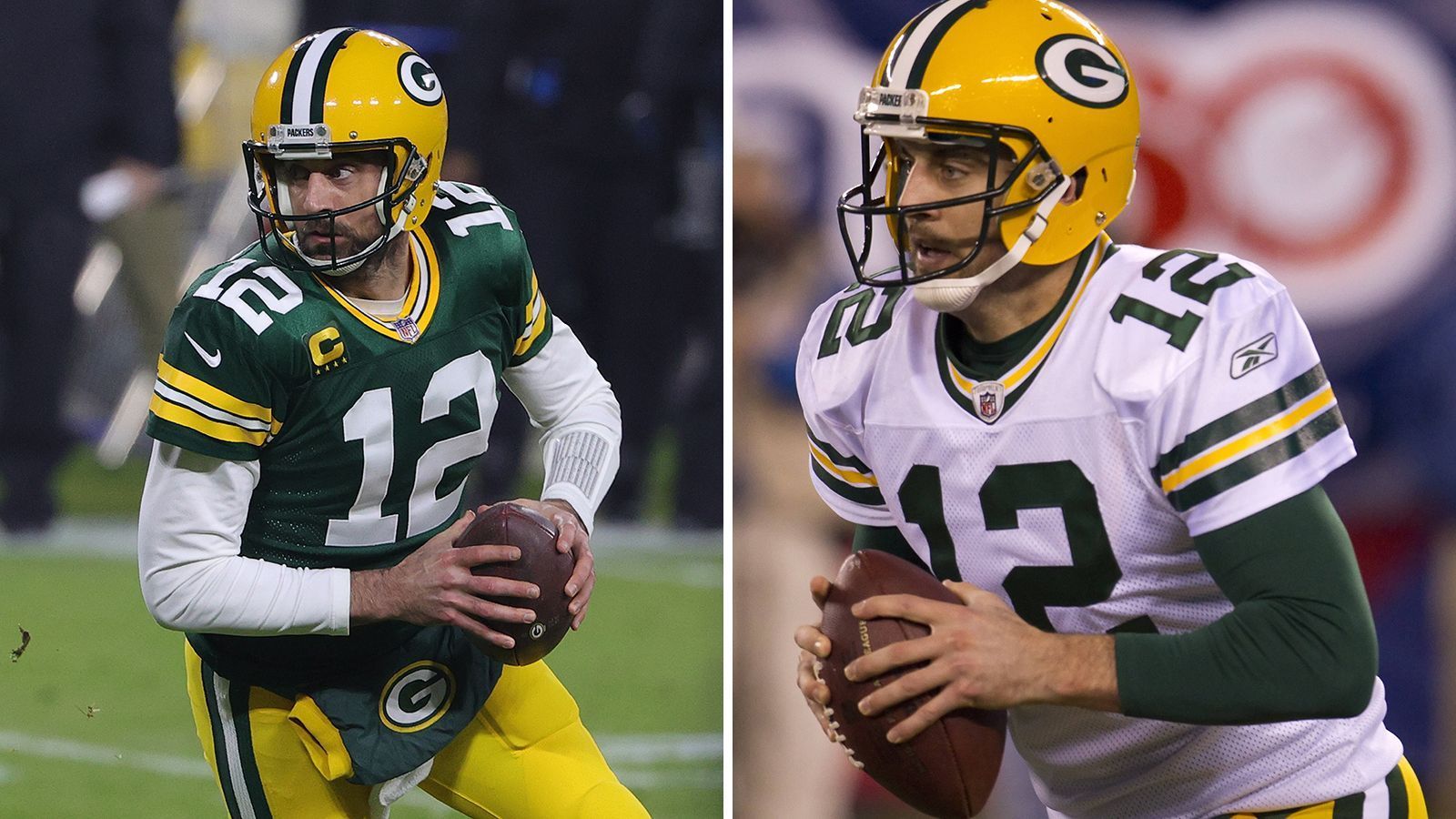 
                <strong>Rodgers schnuppert an eigenem Rekord von 2011</strong><br>
                Die 48 geworfenen Touchdowns sind nicht die einzige Fabelzahl in Rodgers' Statistik. 70,7 Prozent angekommene Pässe für insgesamt 4.299 Yards. Dazu musste der Altmeister nur fünf Interceptions und 20 Sacks einstecken. Es ergibt sich das zweithöchste Quarterback-Rating aller Zeiten - 121,5. Damit erzielte Rodgers den zweithöchsten Score bisher, den Rekord hält er selbst - in der Saison 2011 mit einem Wert von 122,5. Außerdem ist der Packers-Anführer der erste Quarterback in der NFL-Geschichte, der in mindestens 14 Spielen einer Regular Season ein QB-Rating von 100 oder mehr erzielt. 
              