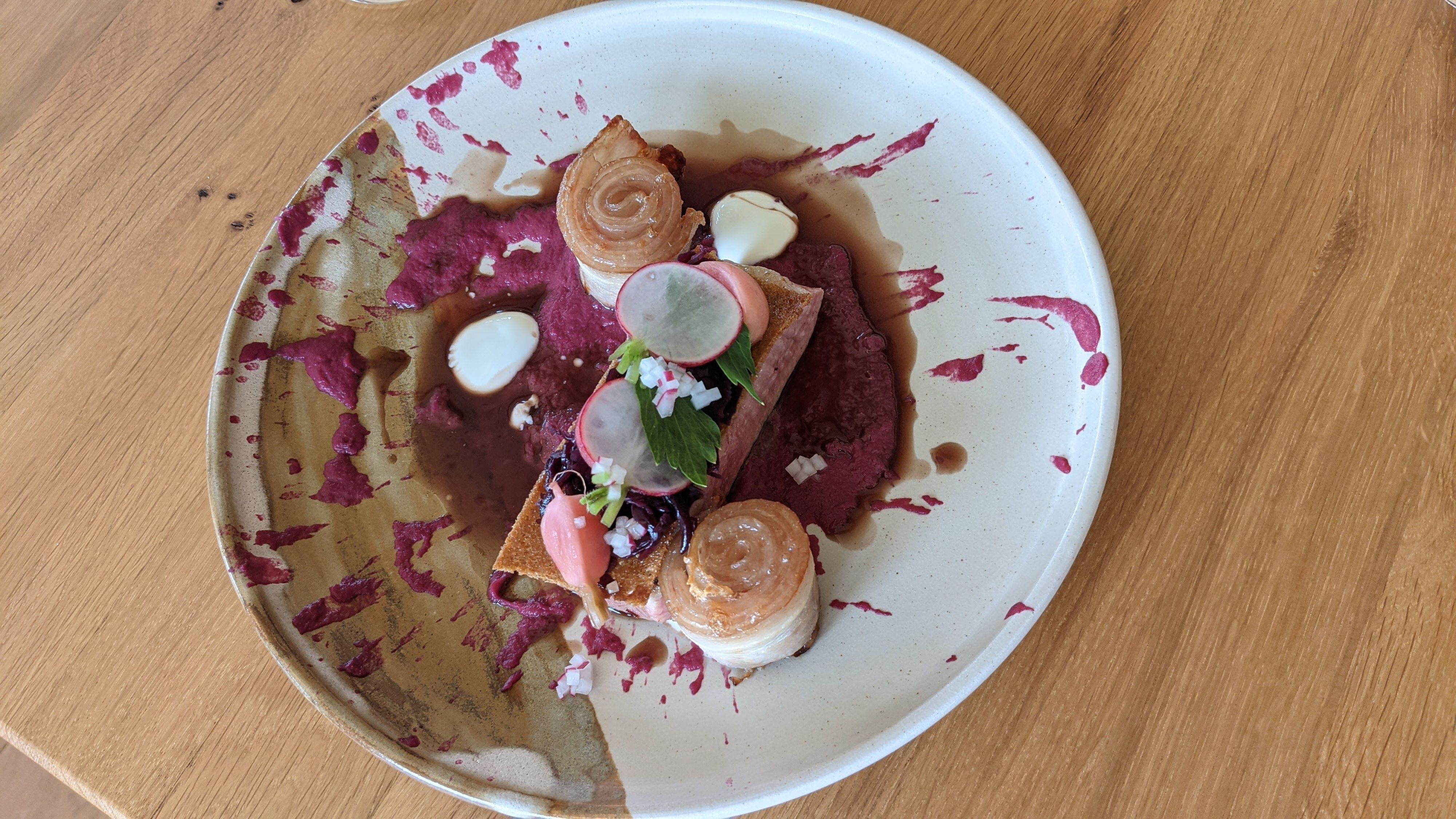 Landschwein an Rotkohl Rezept aus 