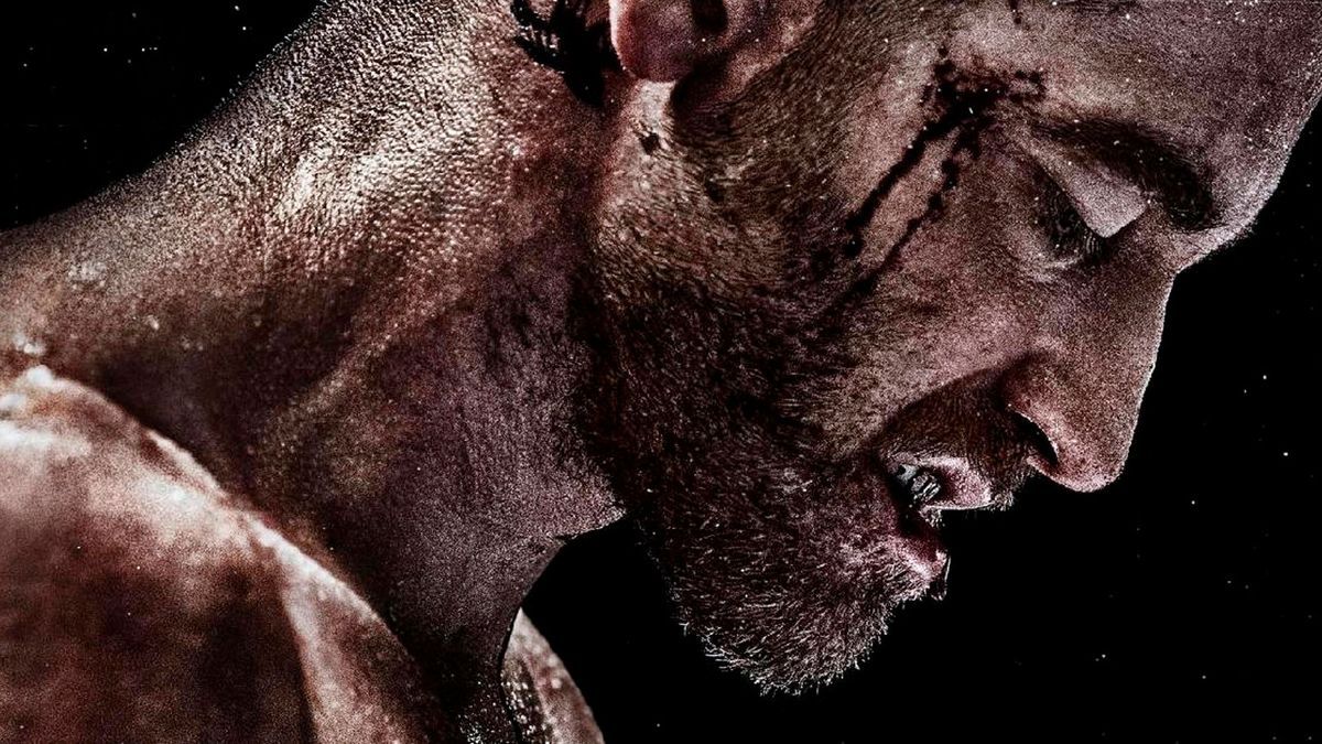 Filmposter des Films "Southpaw" (2015) mit Jake Gyllenhaal als Billy Hope.