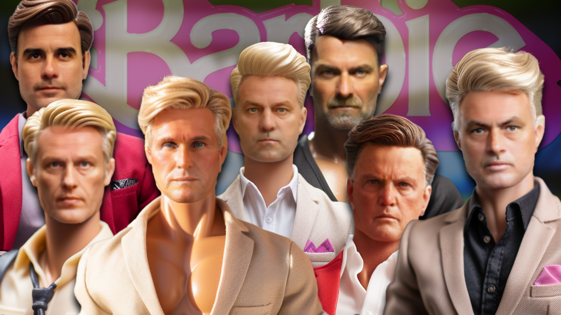 <strong>Die Fußball-Top-Trainer als Ken</strong><br>Ihr habt euch noch nie gefragt, wie die Top-Trainer der Fußball-Welt als Ken aus dem Barbie-Universum aussehen würden? Dann ist es ja gut, dass wir diese Frage der KI-Seite <a target="_blank" href="https://www.bairbie.me/">bairbie.me</a> gestellt haben. Mit den (mehr oder weniger zweifelhaften) Ergebnissen sind wir doch sehr zufrieden. Denn wer hätte gedacht, dass Jupp Heynckes Action-Star Dolph Lundgren gleicht? Oder Jogi Löw aussieht wie Michael Antwerpes' fitnessbesessener Bruder? Wir wünschen viel Vergnügen beim Durchklicken.