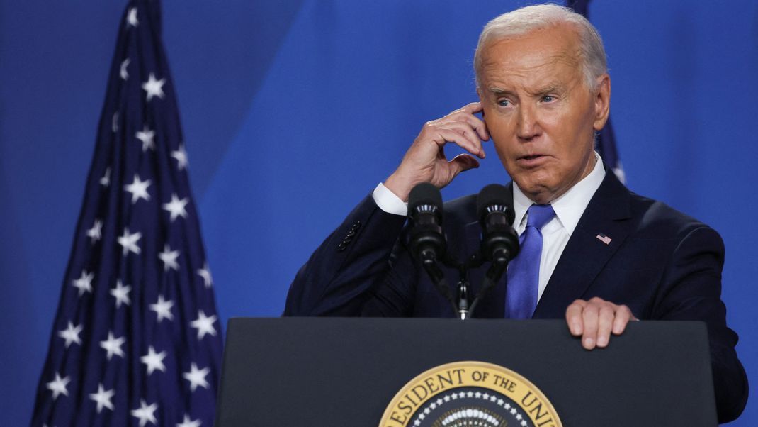 US-Präsident Joe Biden steht seit mehreren Tagen unter Druck - ist er der geeignete Kandidat für die US-Präsidentschaftswahl der Demokraten?