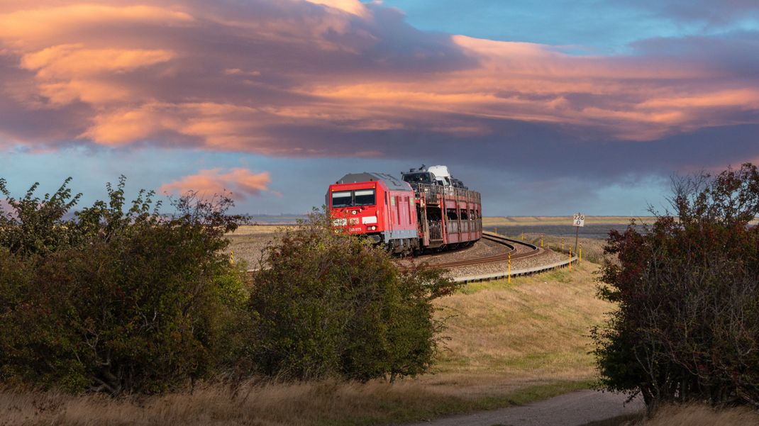 Der Autozug nach Sylt fällt für einige Tage aus.